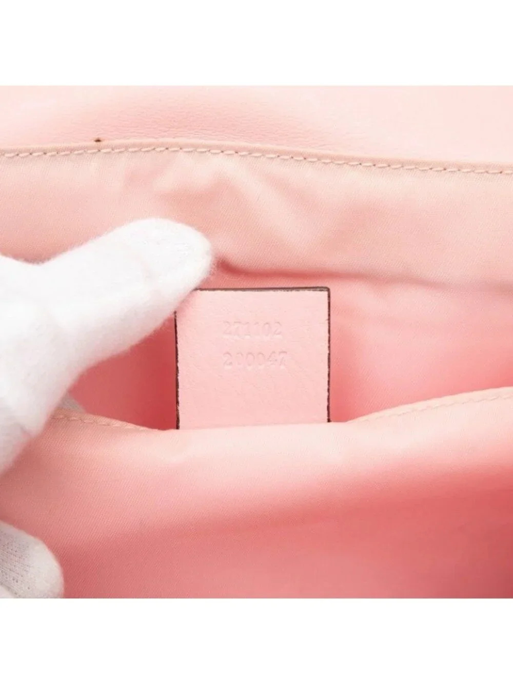 Gucci GG Supreme Backpack Pink Leather